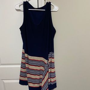 Plus size sleeveless dress
